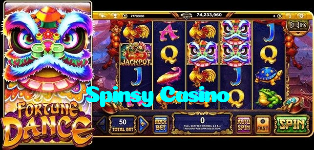 Spinsy Casino casino presented on mobile device in Pakistan with slots and live games